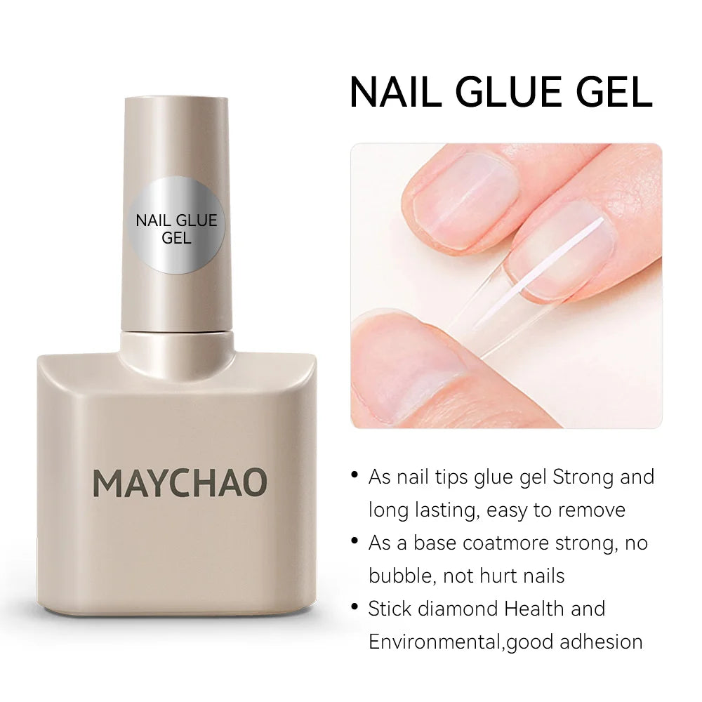 12Ml No Wipe Top Coat Base Coat Primer UV LED Nail Gel Polish Reinforcement Gel Soak off Semi Permanent Nail Art Varnish