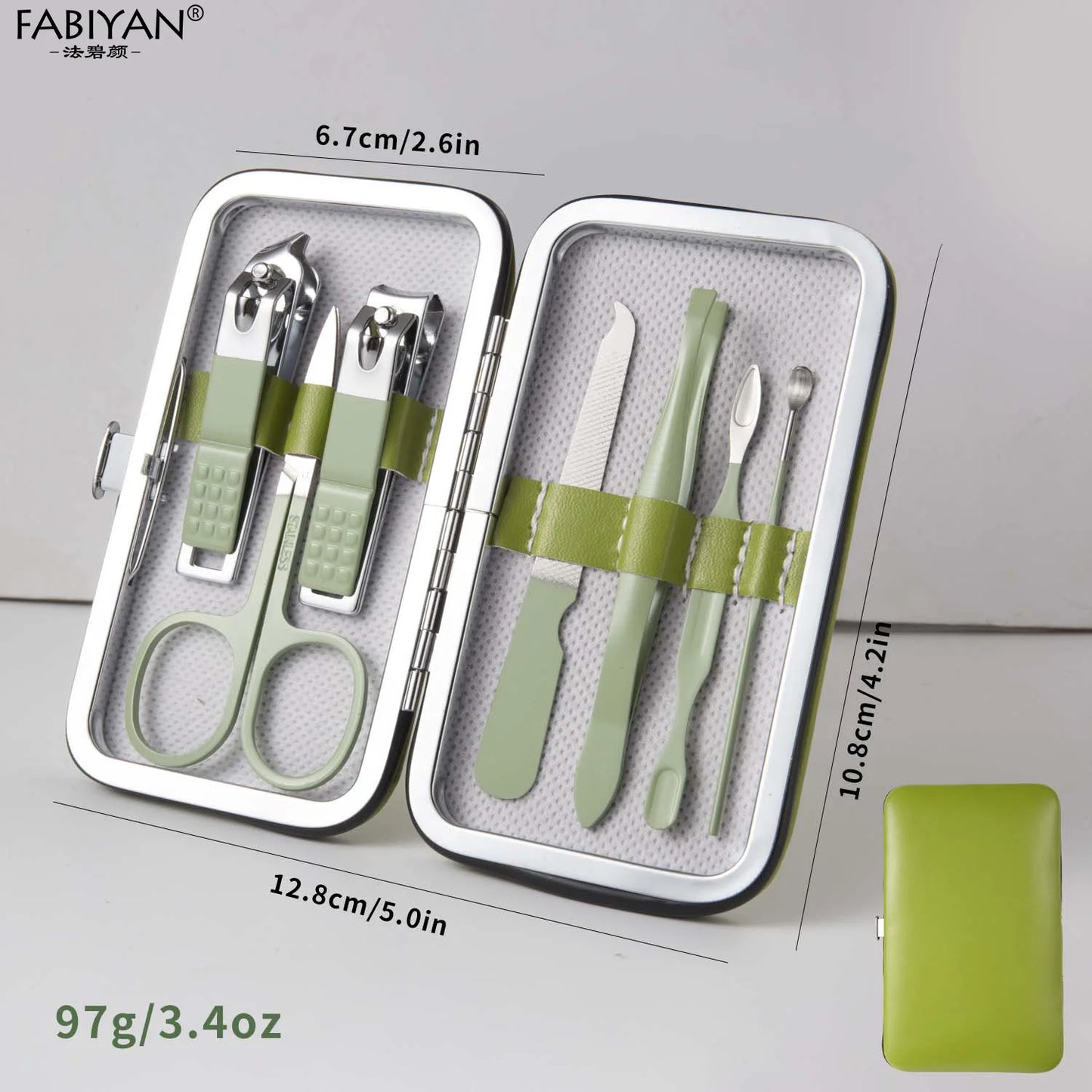 7/10/12/18Pcs Manicure Set Fingernail and Toenail Cutters for Men Dead Skin Plier Stainless Steel Nail Cutter Pedicure Tools Set