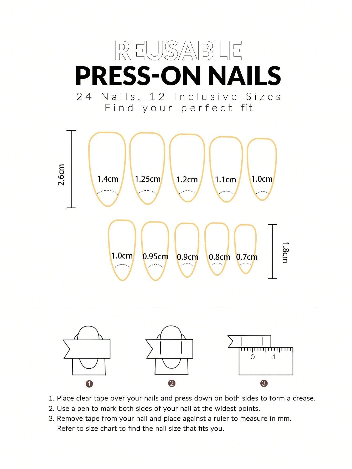 24Pcs Minimalistic Floral Almond Shaped Medium Length French Fake Nails, 3D Elegant Simple Style, Suitable for Office Ladies, Dates, Afternoon Tea, Outdoor Wear