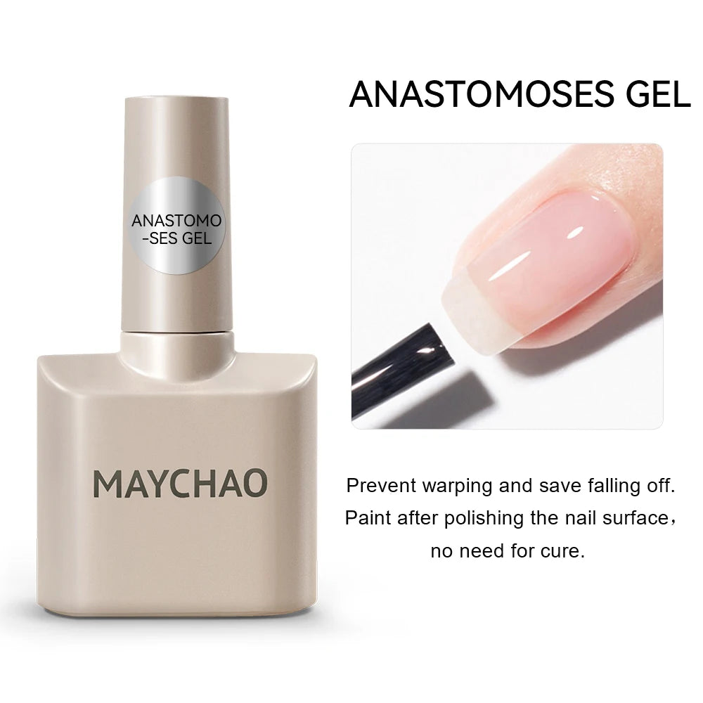 12Ml No Wipe Top Coat Base Coat Primer UV LED Nail Gel Polish Reinforcement Gel Soak off Semi Permanent Nail Art Varnish