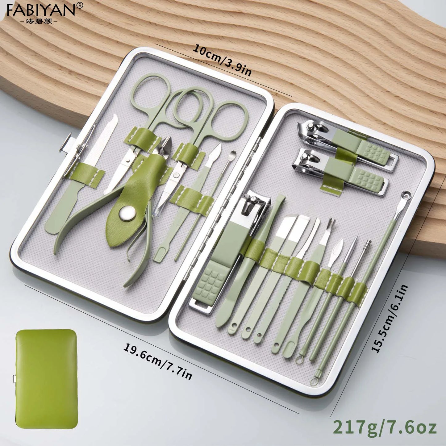 7/10/12/18Pcs Manicure Set Fingernail and Toenail Cutters for Men Dead Skin Plier Stainless Steel Nail Cutter Pedicure Tools Set