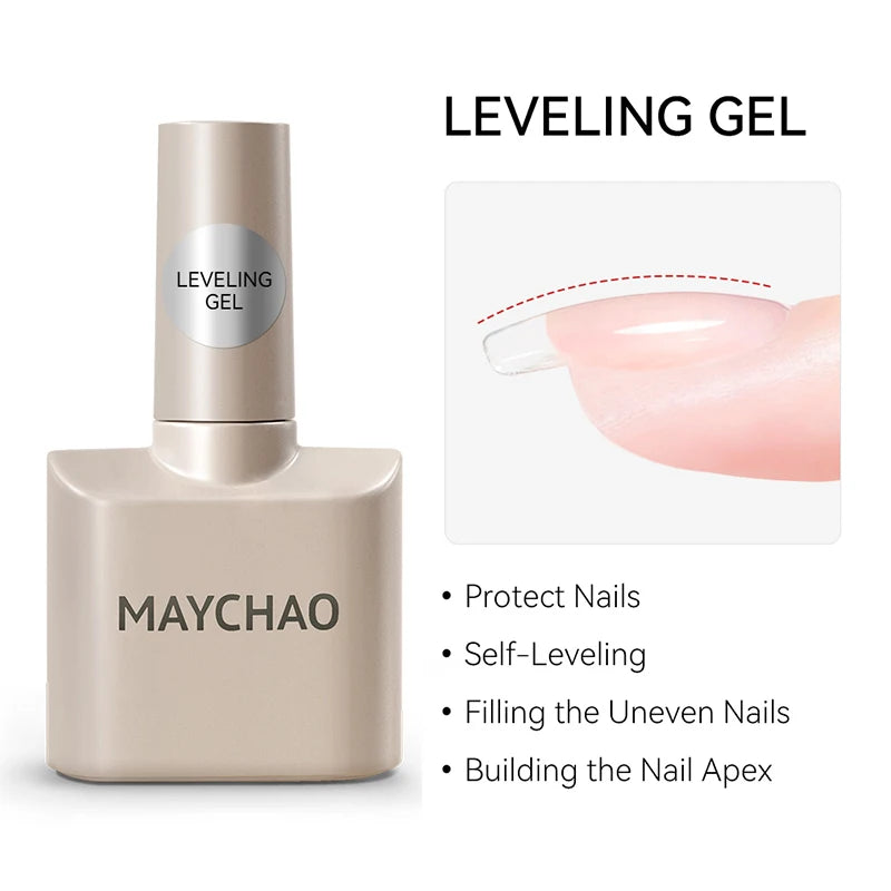 12Ml No Wipe Top Coat Base Coat Primer UV LED Nail Gel Polish Reinforcement Gel Soak off Semi Permanent Nail Art Varnish