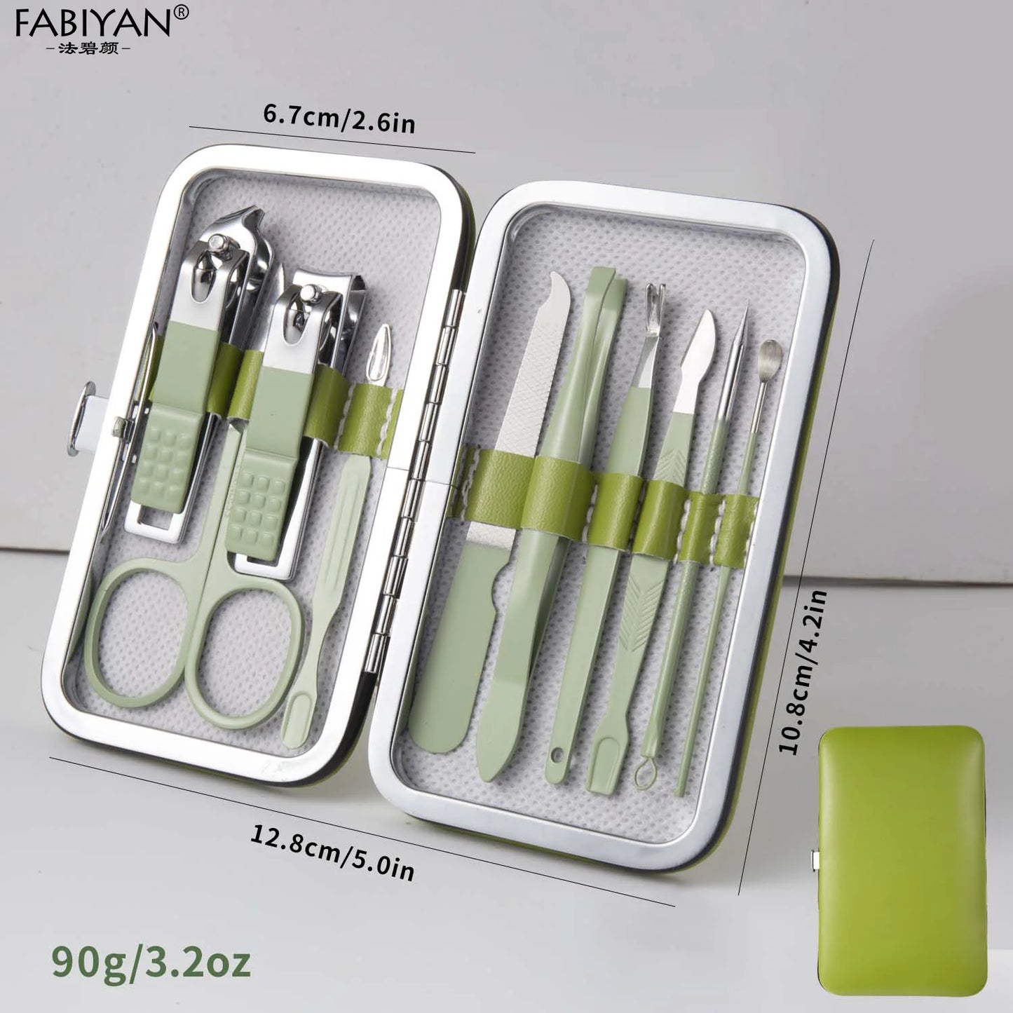 7/10/12/18Pcs Manicure Set Fingernail and Toenail Cutters for Men Dead Skin Plier Stainless Steel Nail Cutter Pedicure Tools Set