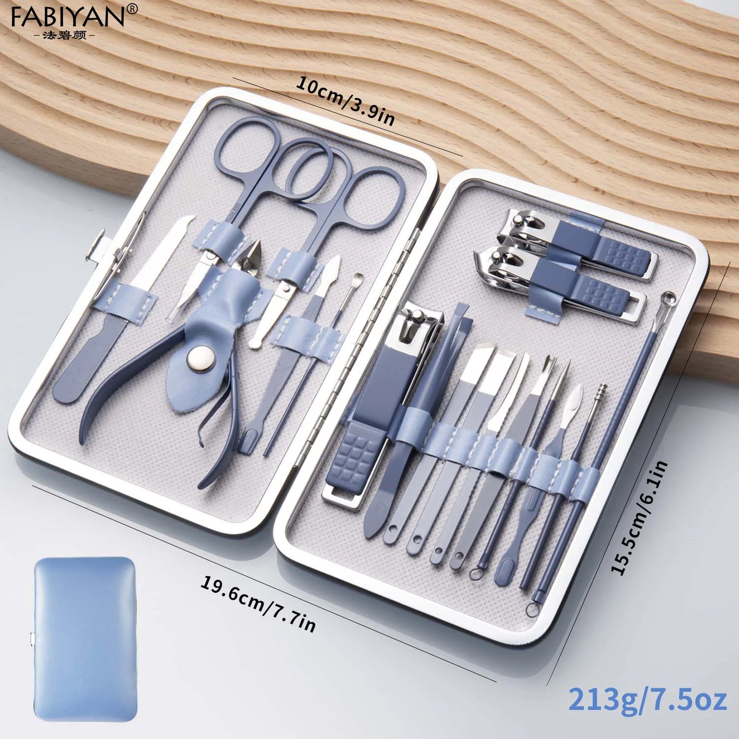 7/10/12/18Pcs Manicure Set Fingernail and Toenail Cutters for Men Dead Skin Plier Stainless Steel Nail Cutter Pedicure Tools Set